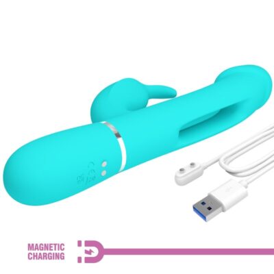 Pretty love - vibrador coelho dejon 3 em 1 multifuno aqua verde pretty love flirtation caliente. Pt