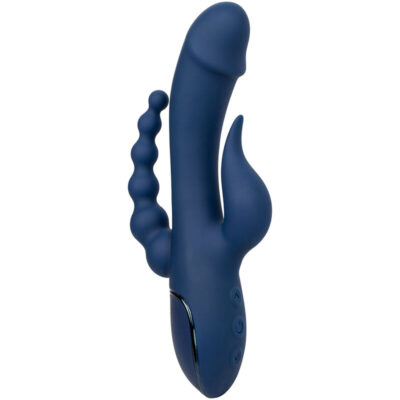 California exotics - vibrador triplo orgasm azul calexotics caliente. Pt