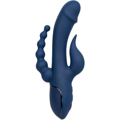 California exotics - vibrador triplo orgasm azul calexotics caliente. Pt