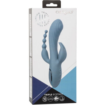 California exotics - vibrador triplo ecstasy cinza calexotics caliente. Pt