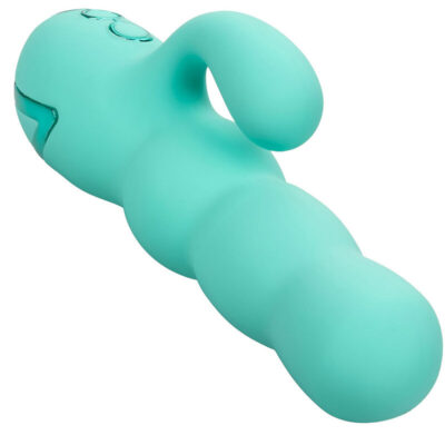 CALIFORNIA EXOTICS - VIBRADOR DEL MAR DIVA RABBIR AQUA GREEN POR CALIFORNIA DREAMING 18 California exotics - vibrador del mar diva rabbir aqua green por california dreaming calexotics caliente. Pt