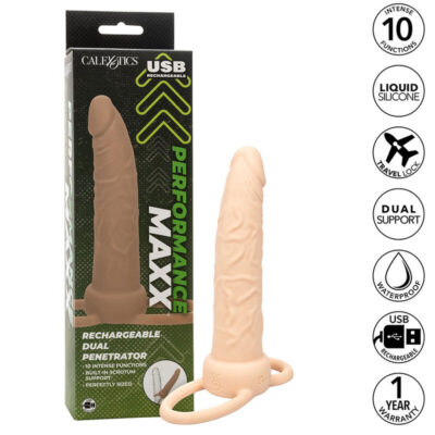 California exotics - performance maxx recarregvel duplo penetrador pele leve california exotics caliente. Pt