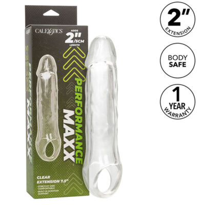 Alternative view of CALIFORNIA EXOTICS - PERFORMANCE MAXX CLEAR EXTENSION 7,5 TRANSPARENTE