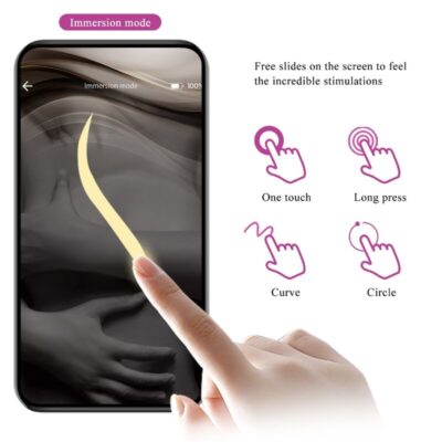 Pretty love - ovo vibrante ninfa app controlado lila pretty love bottom caliente. Pt