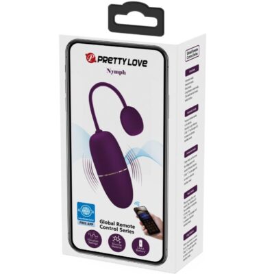 Pretty love - ovo vibrante ninfa app controlado lila pretty love bottom caliente. Pt