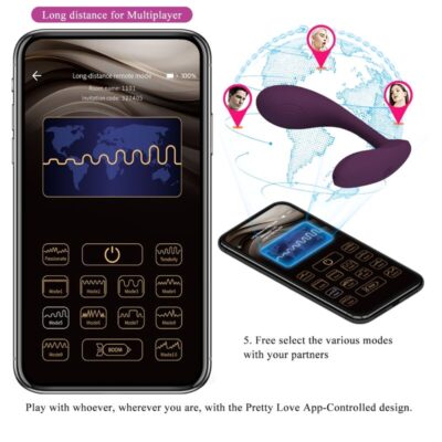 Pretty love - baird g-spot 12 vibrações recarregável lila app pretty love flirtation caliente. Pt