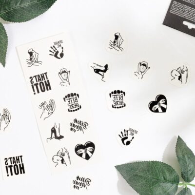 Alternative view of SECRET PLAY - CONJUNTO DE 10 TATUAGENS TEMPORRIAS COLEO KINKY