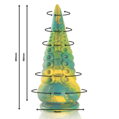 Epic - dildo tentáculo verde cetus tamanho grande epic caliente. Pt