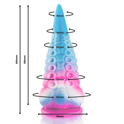 Epic - dildo de tentáculo azul phorcys tamanho grande - image 5