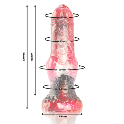 Epic - helios dildo com testículos calor e êxtase epic caliente. Pt