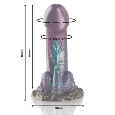 Epic - basilisk dildo duplo escamoso prazer tamanho pequeno epic caliente. Pt