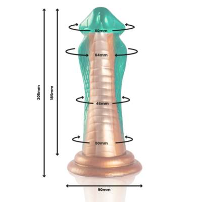 Epic - python dildo cobra verde epic caliente. Pt
