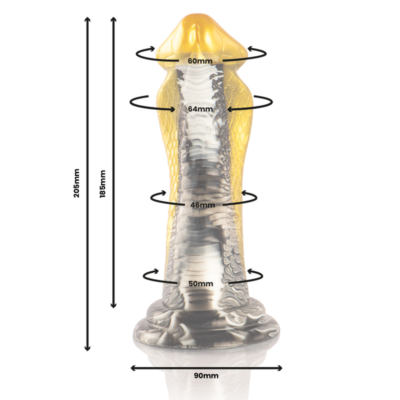 Epic - drakon dildo amarelo cobra epic caliente. Pt