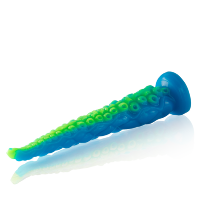Epic - scylla fluorescente fino tentculo dildo tamanho grande epic caliente. Pt