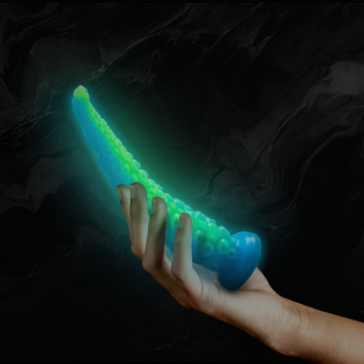 Epic - scylla fluorescente tentculo fino dildo tamanho pequeno - image 7