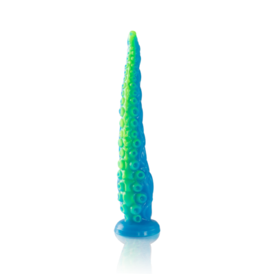 Alternative view of EPIC - SCYLLA FLUORESCENTE TENTCULO FINO DILDO TAMANHO PEQUENO