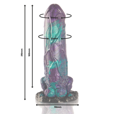 Epic - dildo basilisco duplo escamoso prazer tamanho grande epic caliente. Pt