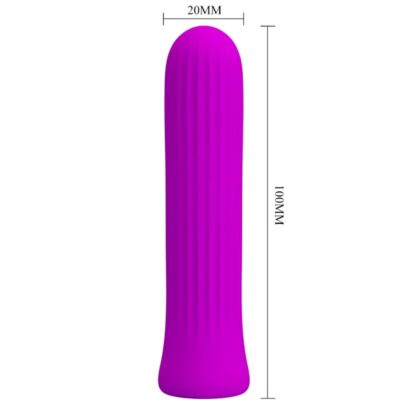 Alternative view of PRETTY LOVE - BLANCHE VIBRADOR ESTIMULADOR ROSA