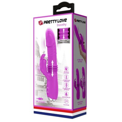 Pretty love - vibrador de coelho recarregvel dorothy roxo pretty love c-type caliente. Pt