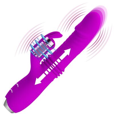 Pretty love - vibrador de coelho recarregvel dorothy roxo pretty love c-type caliente. Pt