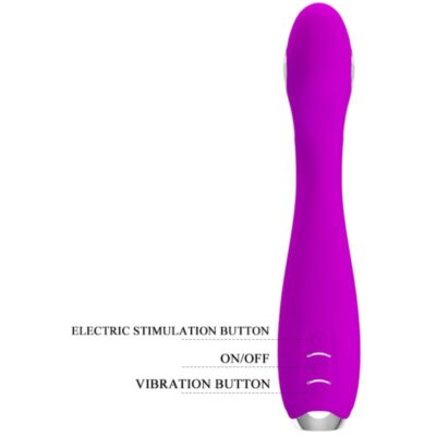Pretty love - vibrador de eletrochoque recarregvel hector - roxo impermevel pretty love flirtation caliente. Pt