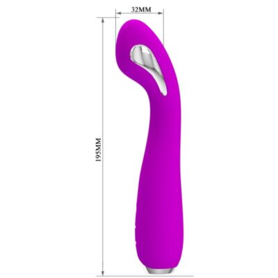 Pretty love - vibrador de eletrochoque recarregvel hector - roxo impermevel pretty love flirtation caliente. Pt