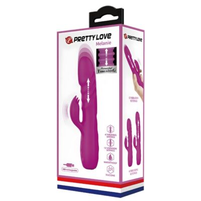 Pretty love - vibrador de coelho recarregvel melanie roxo pretty love flirtation caliente. Pt