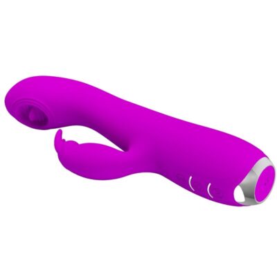 Pretty love - vibrador recarregvel rachel com sucker roxo pretty love c-type caliente. Pt