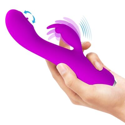 Pretty love - vibrador recarregvel rachel com sucker roxo pretty love c-type caliente. Pt