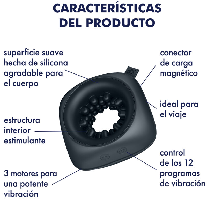 SATISFYER - RING STROKER MASTURBADOR & VIBRADOR 5 Satisfyer - ring stroker masturbador & vibrador - image 5
