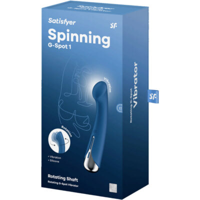 Satisfyer - spinning g-sport 1 vibrador rotator azul satisfyer vibrator caliente. Pt