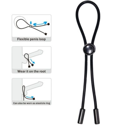 PRETTY LOVE - ANEL DE PÊNIS COM CORDÃO E TESTÍCULOS 6 Pretty love - anel de pênis com cordão e testículos pretty love male caliente. Pt