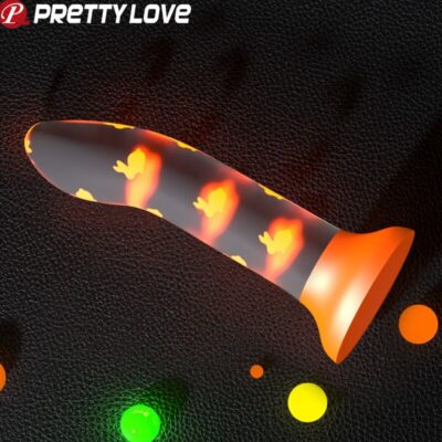 Pretty love - dildo mágico nightfall sem vibração luminoso laranja pretty love flirtation caliente. Pt