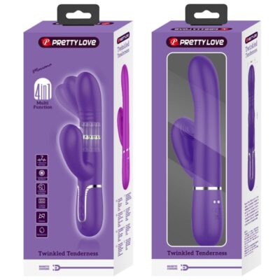 Pretty love - vibrador multifunção g-spot roxo pretty love flirtation caliente. Pt