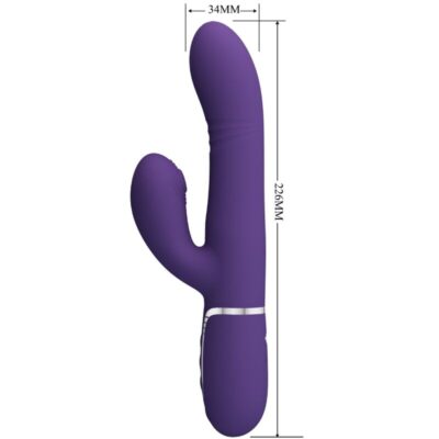 Alternative view of PRETTY LOVE - VIBRADOR MULTIFUNÇÃO G-SPOT ROXO