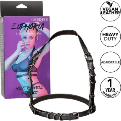 Alternative view of CALEXOTICS - EUPHORIA ARNÊS DE FIVELA HALTER PRETO