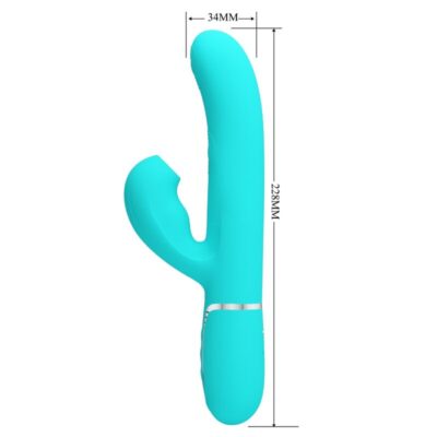 Pretty love - perlita multifuno 3 em 1 vibrador g-spot aqua verde pretty love flirtation caliente. Pt