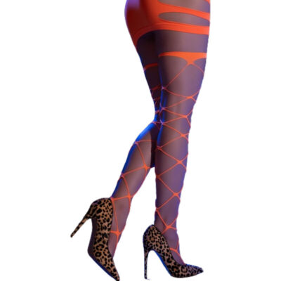 Alternative view of CHILIROSE - CR 4706 CALÇA CABARET LARANJA S/M