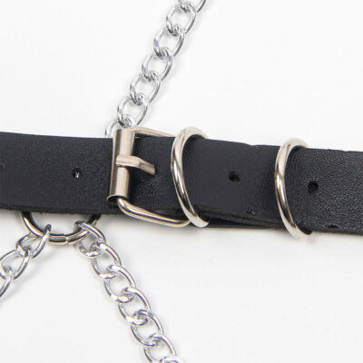 Subblime - arnês de corpo completo com cadeia estrela?? Detalhe tamanho único subblime fetish caliente. Pt