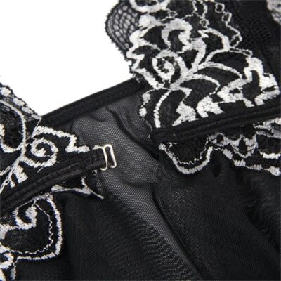 Subblime - babydoll tecido tule peito renda l/xl subblime babydolls caliente. Pt