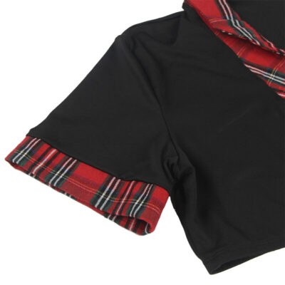 Subblime - fantasia sexy de escola com top s/m subblime costumes caliente. Pt