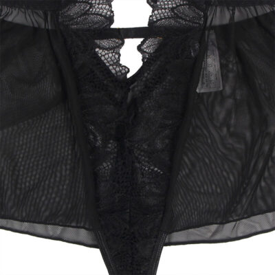 Subblime - teddy halter neck bare back lace preto s/m subblime teddies caliente. Pt
