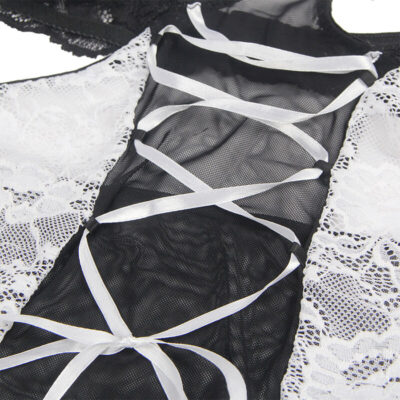 Subblime - fantasia de corpo de empregada l/xl subblime costumes caliente. Pt