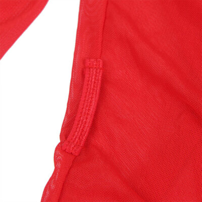 Subblime - robe em tecido transparente com detalhe de renda vermelho s/m subblime dresses caliente. Pt