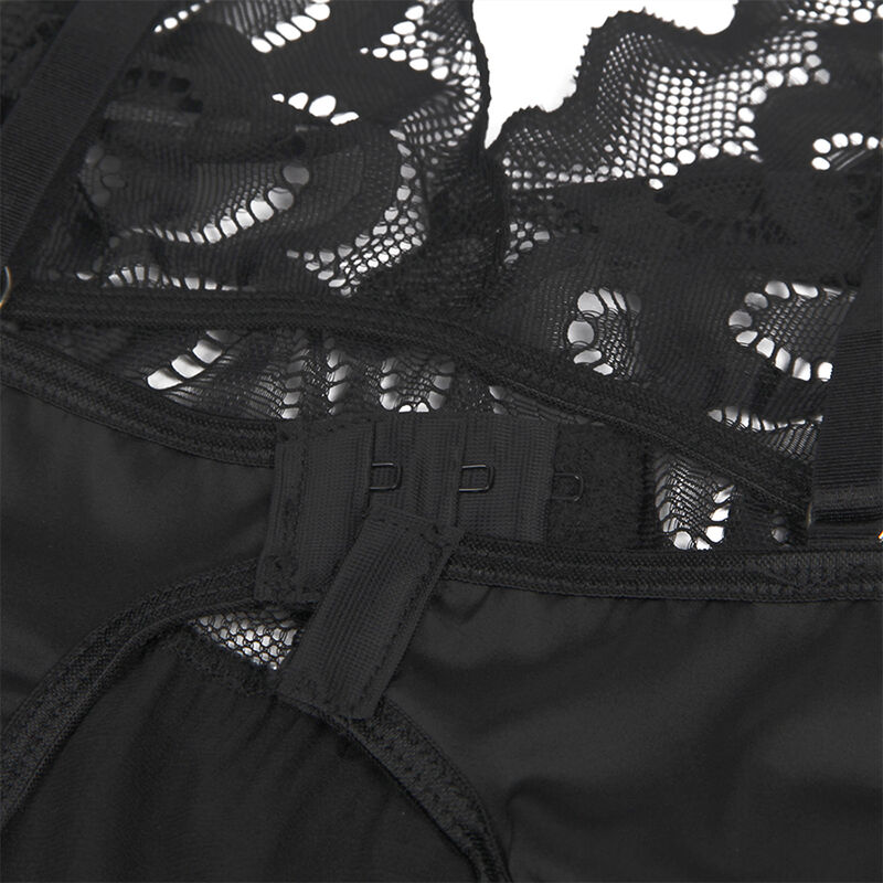 SUBBLIME - BABYDOLL COM PEITO ESTAMPADO FLORAL PRETO S/M 11 Subblime - babydoll com peito estampado floral preto s/m - image 11