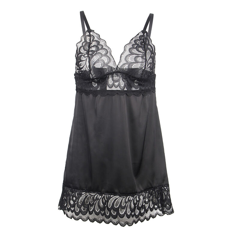 SUBBLIME - BABYDOLL COM PEITO ESTAMPADO FLORAL PRETO S/M 4 Subblime - babydoll com peito estampado floral preto s/m - image 4
