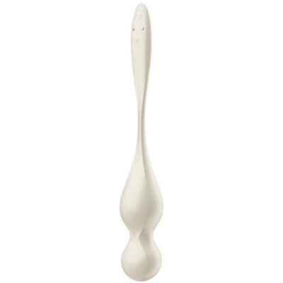 Satisfyer - bolas vibratórias de kegel love birds branco satisfyer balls caliente. Pt