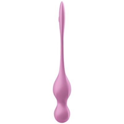 Satisfyer - bolas de kegel vibrantes love birds rosa satisfyer balls caliente. Pt
