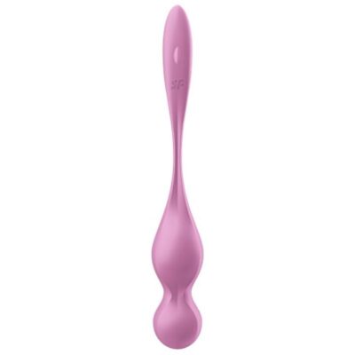 Satisfyer - bolas de kegel vibrantes love birds rosa satisfyer balls caliente. Pt