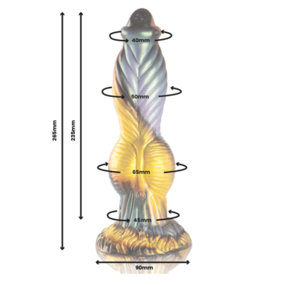 Epic - phoenix dildo o ressurgimento do prazer controle remoto recarregável epic caliente. Pt